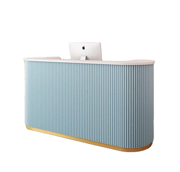 Custom Modern Office Furniture Spa Salon Reception Desk Counter