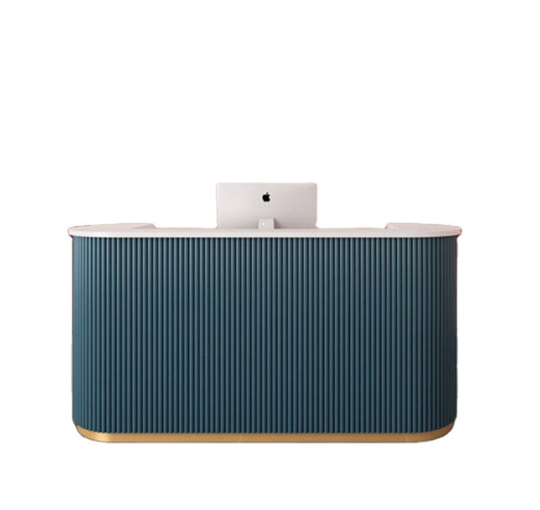 Custom Modern Office Furniture Spa Salon Reception Desk Counter