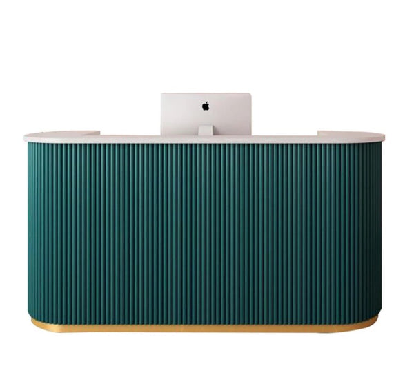 Custom Modern Office Furniture Spa Salon Reception Desk Counter